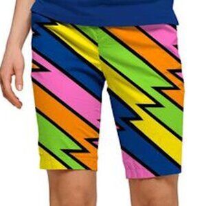 Loudmouth Golf Lightning Rod Bermuda Shorts